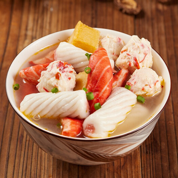 什锦火锅丸子海鲜风味500g 鱼豆腐鱼肉丸子组合麻辣烫关东煮食材 种类任选