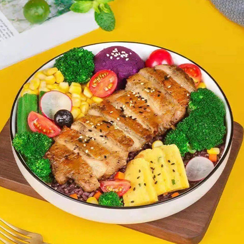 桑巴热辣鸡腿（送谷物饭）鸡肉紧实有弹性搭配秘制酱料不容错过的美味