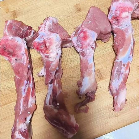 尾骨500g 切猪骨头尾骨 国产猪肉生鲜土猪肉