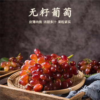 农场直销【精品】无籽葡萄 绿色天然甜香浓郁
