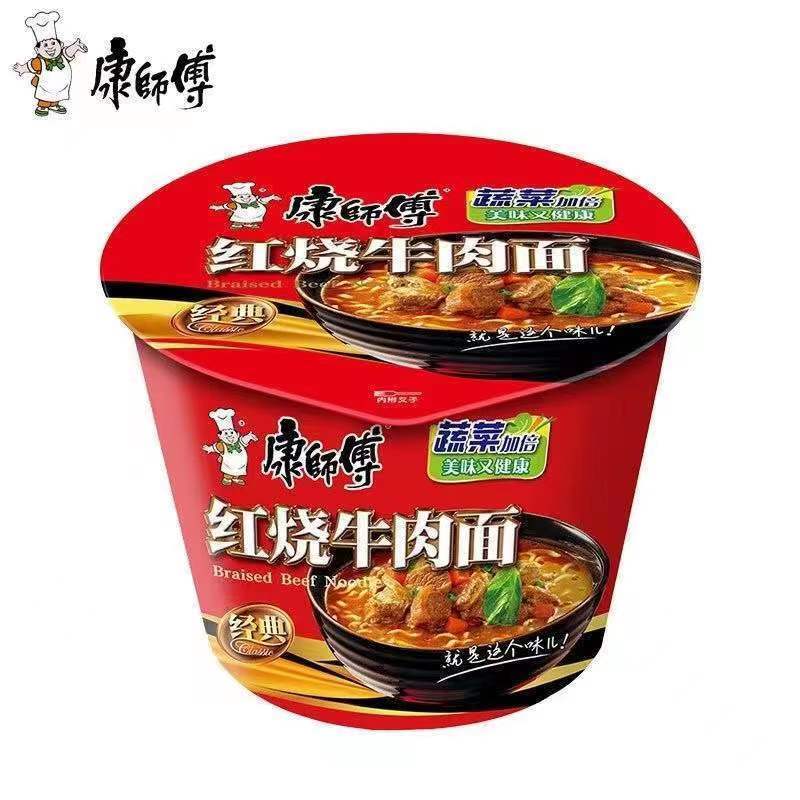 康师傅红烧牛肉面熟悉的味道熟悉的配方加量面饼不加价