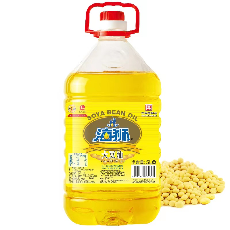 中国老字号品质看得见海狮大豆油5L