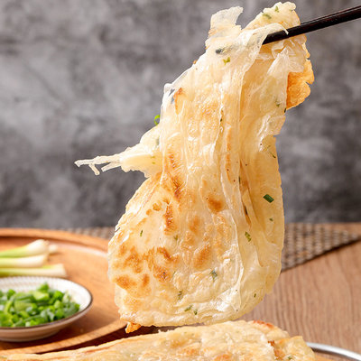 香葱五花肉烧饼纯手工现做现烤大烧饼香酥可口地道家乡味道