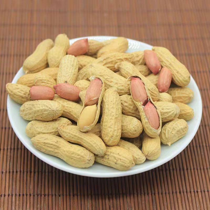 原味铁锅炒熟自炒小金生花生500g